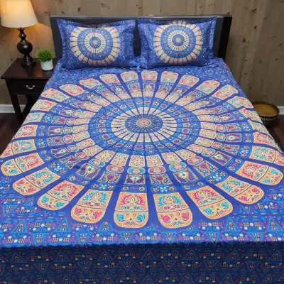 Panel Cotton Bed-sheet