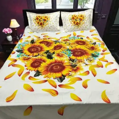 Panel Cotton Bed-sheet